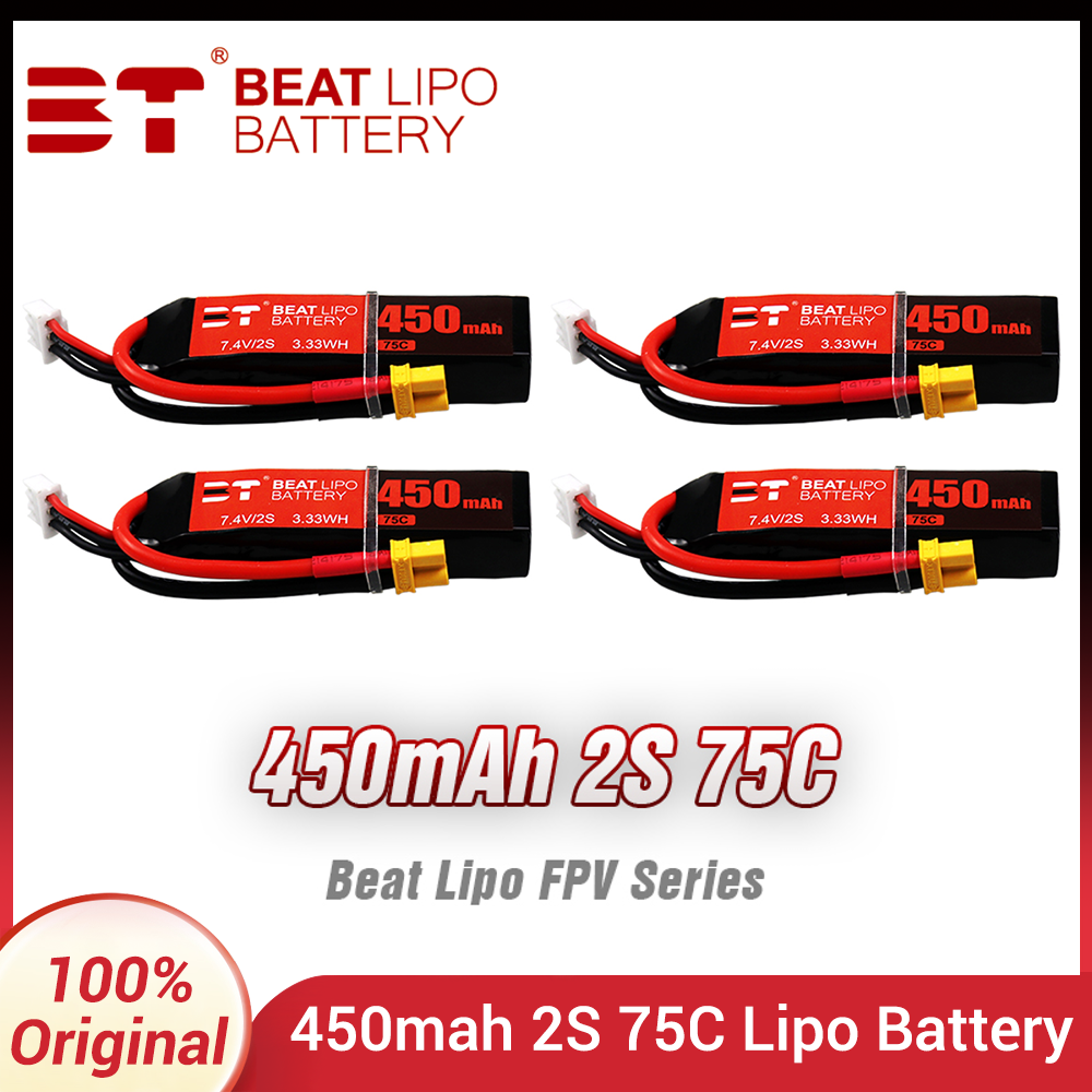 BEAT 2S 7,4 В 450 мАч 75C LiPo – обзор и цена Drone Battery Li-Ion