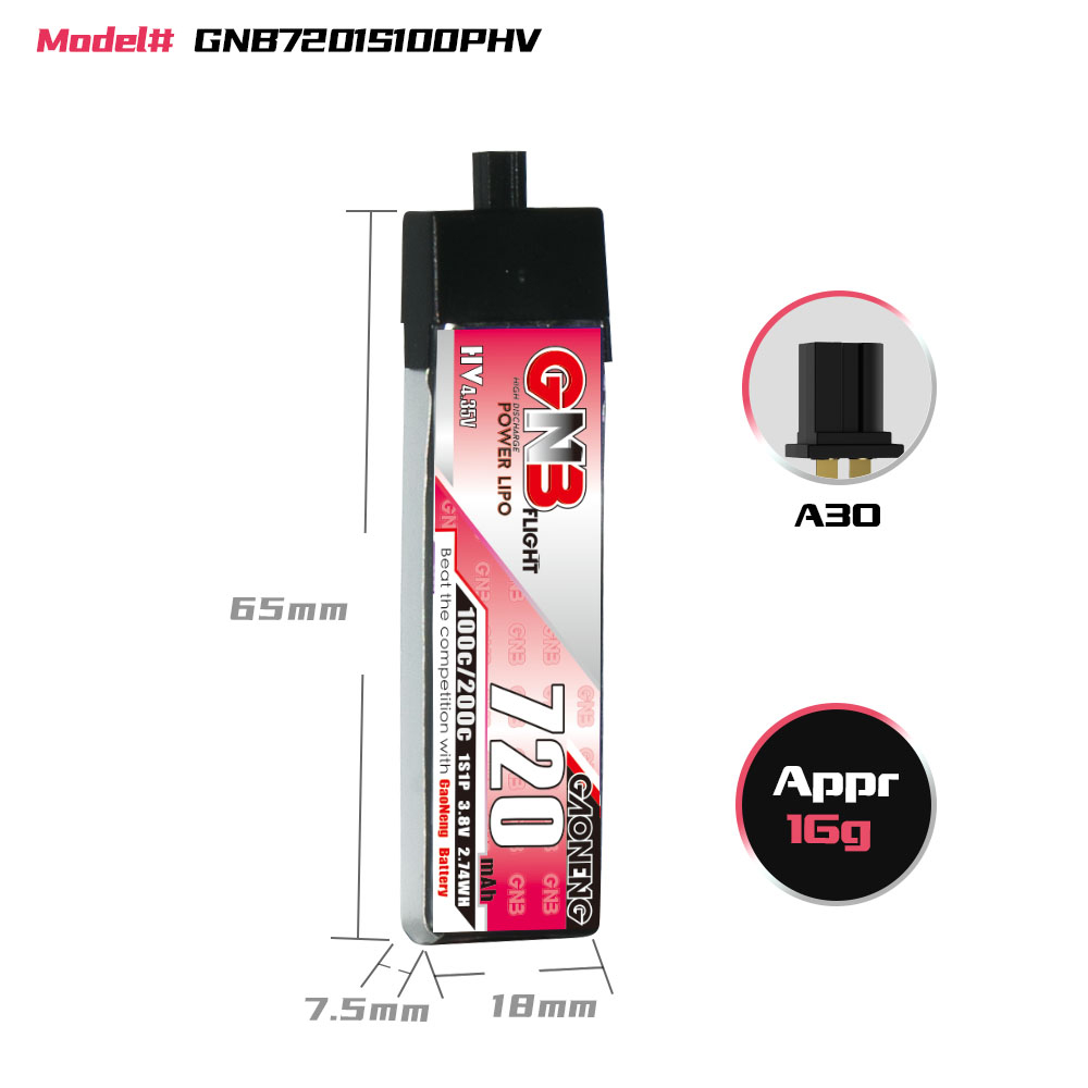 Аккумулятор GAONENG GNB 1S 3.8 – обзор и цена Drone Battery Li-Ion