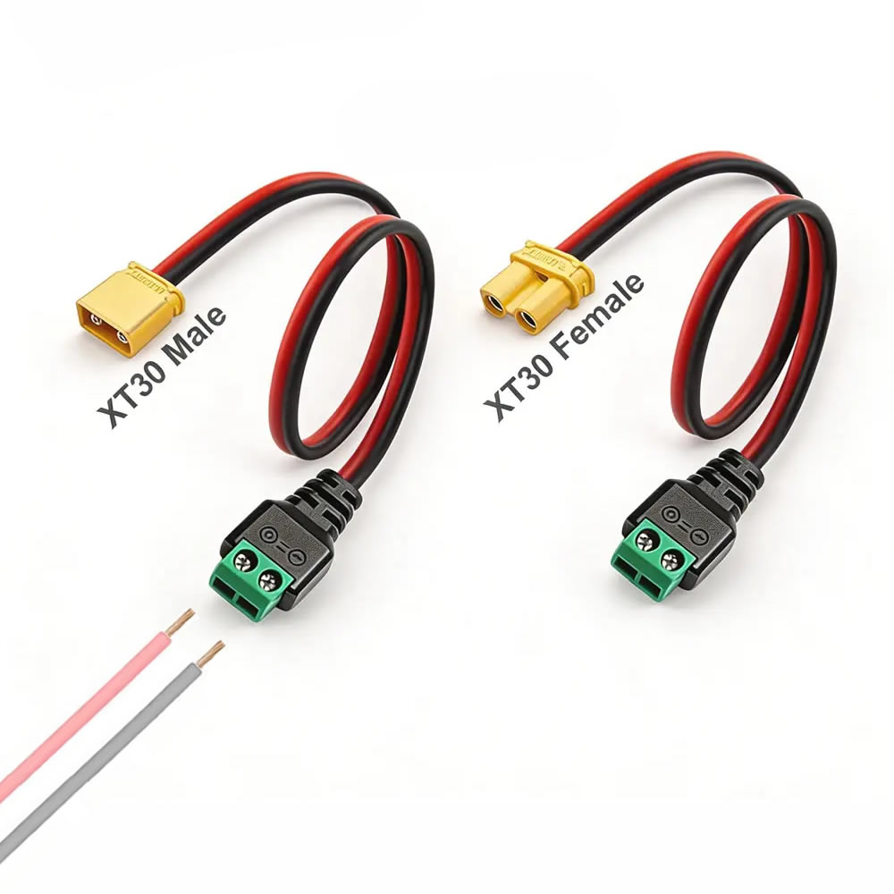 Разъем XT30 (папа/мама) с адап – обзор и цена Drone Battery Connector